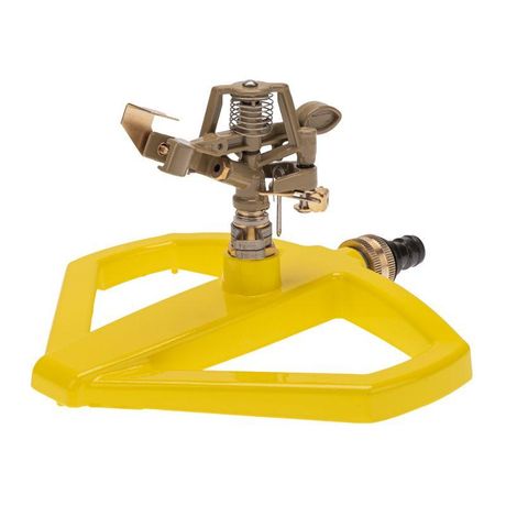 Дождеватель импульсный на метал. подставке латун. Профи ЧЕТЫРЕ СЕЗОНА 62-0314-F MEET