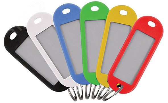 Бирки для ключей набор 6шт - 67402М РОС