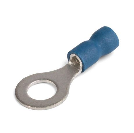 Наконечник кабельный кольцевой изолированный НКИ 2.5-6 (100шт/упак) серия EasyFix |90893 | КВТ