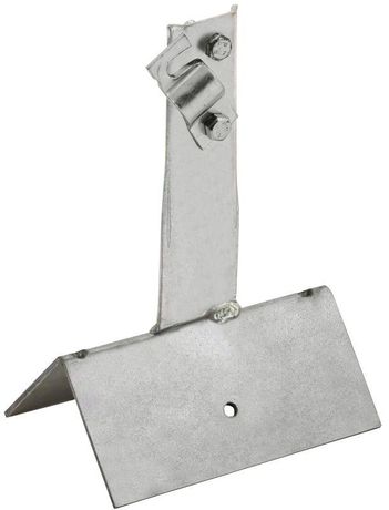 Держатель проводника круглого 6-10мм винтовой для конька широкого h=80мм нержавеющая сталь IEK - ZDP81-20-4-16-80