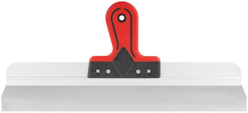 Шпатель фасадный Профи 450мм прорезиненная ручка нерж. сталь КУРС 06427