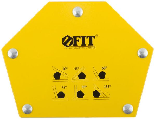 Угольник для сварки магнитный, тип ''шестигранник'', усилие до 23 кг - 81806 РОС