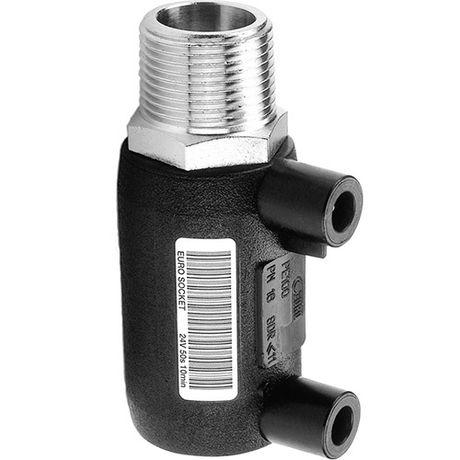 Муфта переходная ES электросварная н/р d 50*1 1/2 SDR7,4 - 2161160050 Eurostandard