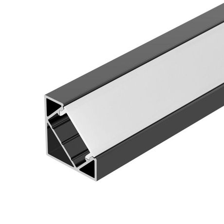 Профиль накладной алюминиевый SL-KANT-H18-2000 BLACK (Arlight, Алюминий) | 049430 Arlight
