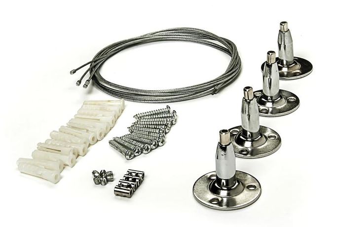 Комплект подвесов LP-КПТ на тросах 90см для светодиодной панели - 4690612054544 NEOX