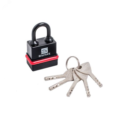 Замок навесной Булат ВС 3-Н35 ПЛ всепогодный 5кл. d=5мм - 13979 ПТК