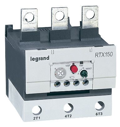 Реле тепловое RTX3 150 с дифференциальной защитой 95...130A - 416774 Legrand