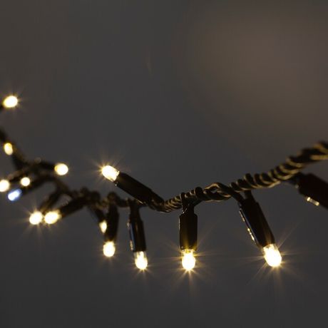 Светодиодная новогодняя гирлянда ERAPS-NK3 нить 10 м тёплый свет 100 LED | Б0051886 ЭРА