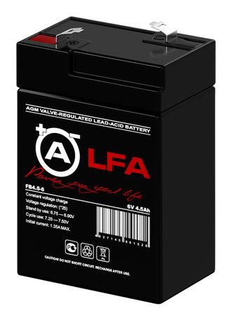 Аккумулятор 6В 4.5А.ч LFA FB4.5-6