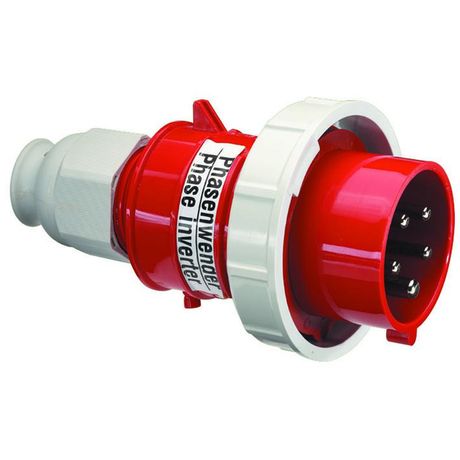 Вилка кабельная фазоинвертор 16А 5п(3P+N+РE) 6ч 400В IP67 Bals 2251