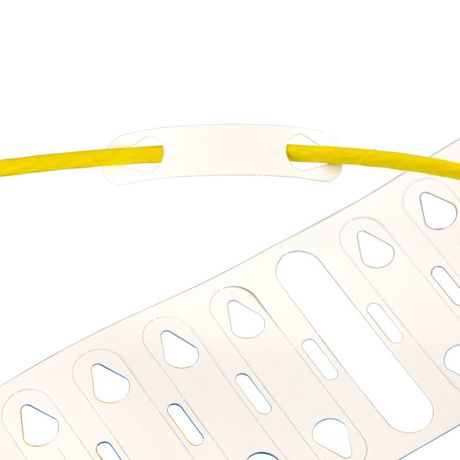 Ярлык продевной в рулоне для провода 5-6мм бел. DKC NUTO2-5060WR ДКС