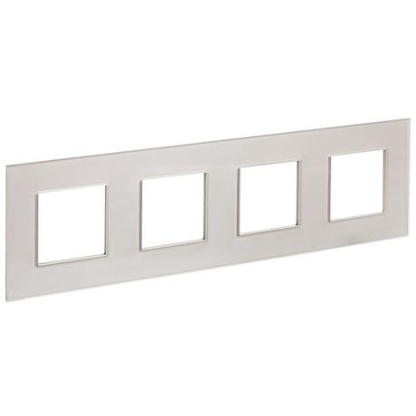 Рамка 4-м SKANDY SK-F24Sh стекло шампань IEK SK-M42-G-K37