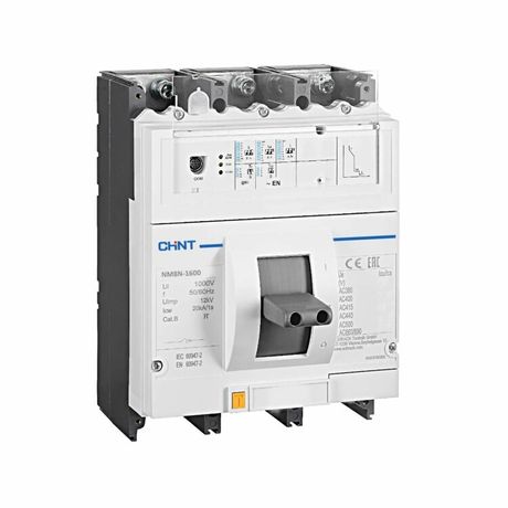 Выключатель автоматический NM8N-1600Q TM 3P 800А 70кА с рег. термомаг. расцепителем (R) | 263082 CHINT