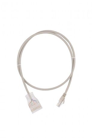 Патч-корд PC-110-RJ45-4P-C5e-1M-LSZH-GY 110 тип - RJ-45, 4 пары, Cat.5e, LSZH, 1 м, серый | 229903 Hyperline