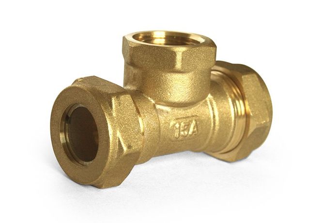 Тройник (F) 20х3/4х20 EF Stahlmann 2217200