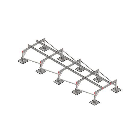 Конструкция опорная для установки оборудования TECHNORAPTOR STEELFOOT 1200х4000 тип 2 HD КМ TR0317 КМ-Профиль