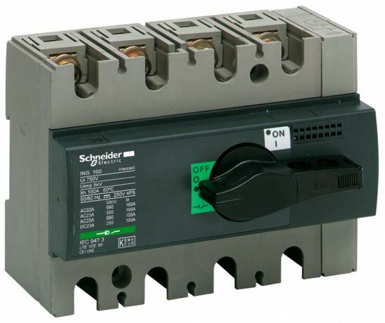 ВЫКЛЮЧАТЕЛЬ-РАЗЪЕД. INS100 4P | 28909 Schneider Electric APC