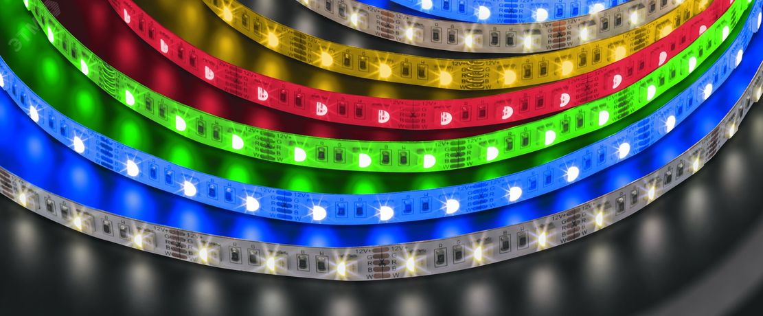 Лента светодиодная 7.2Вт/м 12В RGB IP20 30LED/м NLS-5050 5м - 24528 Navigator 80299