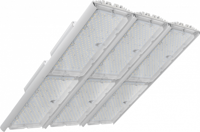 Светильник светодиодный Unit3 PRO 600/93000 Д 600Вт 3000К IP67 93000лм 0.95PF 80Ra Кп<1 лира Diora DUPRO600D-3K-L