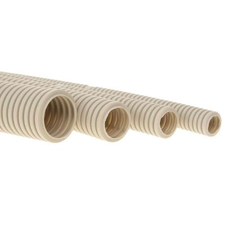 Труба гофрированная из ПВХ , с зондом, 32 мм (бухта 25 м/уп), REXANT - 28-0032-2 MEET