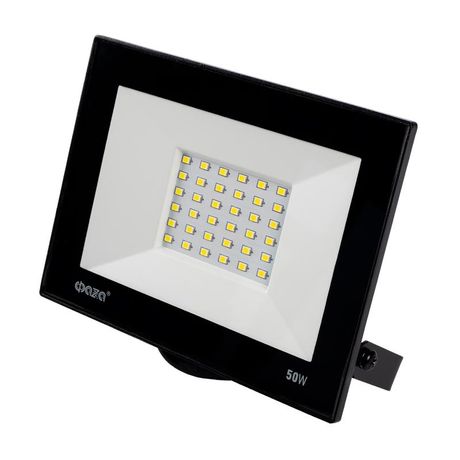 Прожектор светодиодный СДО-20 50Вт 6500К IP65 230В BL ДО прозр. закален. стекло ФАZА 5047303 ФАЗА