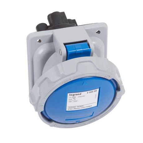 Розетка встроенная - 63А 3К+З 230В IP67 555585 Legrand