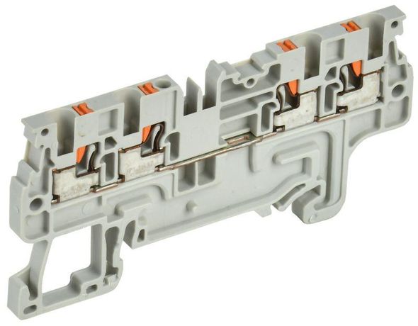 Колодка клеммная CP-MC 4 вывода 1,5мм2 серая | YCT22-00-4-K03-001 IEK