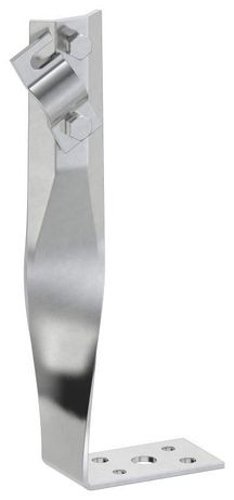 Держатель проводника круглого 6-10мм винтовой угловой скрытый h=140мм нержавеющая сталь IEK - ZDP87-20-1-16-140