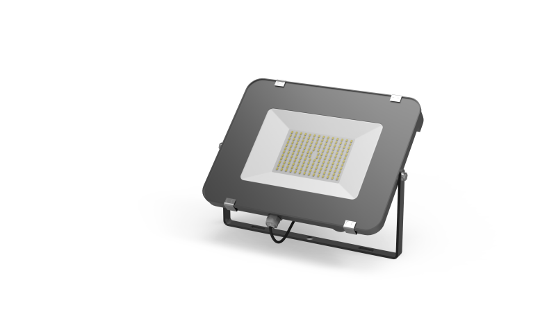 Прожектор светодиодный ДО 400 Вт 6500К 48000 лм 100-240В IP65 580х155х505мм Алюминий матрированное закаленное стекло Qplus Gauss - 613511400