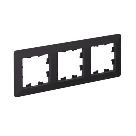 Рамка 3-м AtlasDesign Air карбон/дым. черн. SE ATN221003 APC