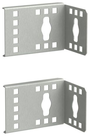 Кронштейн для крепления вертикальных PDU в зоне Zero-U серый (2шт/компл) - LS-SBB35 IEK