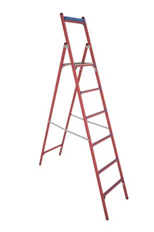 Стремянка стеклопластиковая диэлектр. с симметричной опорой ССД-1.5 Т Диэлектрик Д413781