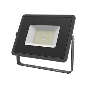 Прожектор светодиодный ДО 50 Вт 5250 лм 6500К AC 220В Серый IP65 150х28х185мм матированное закаленное стекло Qplus Gauss - 690511350