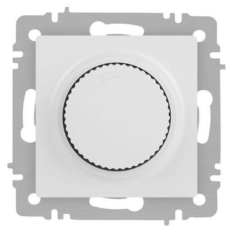 Светорегулятор поворотный СП Accent 6-401-01М 600Вт 230В IP20 бел. матов. Intro Б0063671 ЭРА