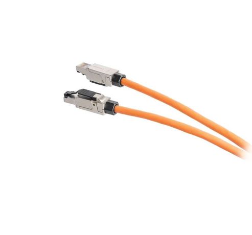 Коннектор RJ45/8P8C под витую пару Кат.6a (Класс Ea) 500МГц покрытие 50мкд универс. ножи T568B самозажимной полный экран металлик NIKOMAX NMC-RJ88SA2-NT-MT ЭКО27026