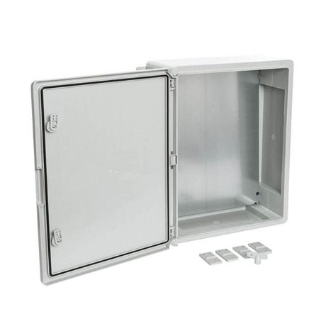 Корпус пластиковый с монтажной панелью ЩМП IP65 серая дверь 500х400х175 | PR08.26484 Промрукав Строитель