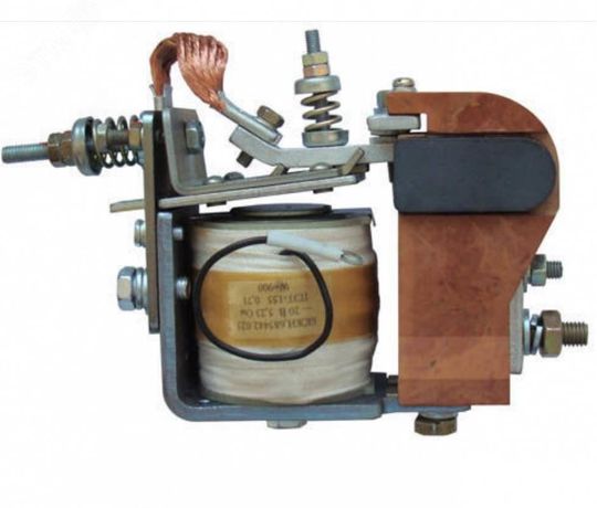 КМ4100 У2 Uкат. 24В, Uном. 80В контактор с мягкими выводами слева .01 - 102100405.01 ЧЭАЗ