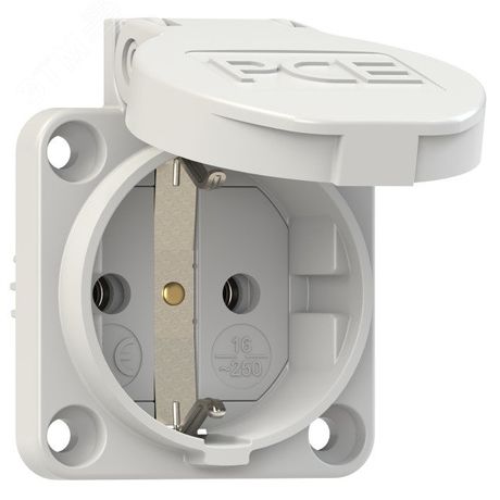 Розетка встраиваемая с/з 16A/250V/1P+N+E/IP54 - 00-00002582 AlpenBox 105-0g AlpenBox арт. 00-00002582