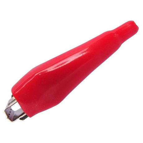 Зажим крокодил в изоляторе, длина 56 мм, ток 5A, 2 шт., пакет БОПП, REXANT - 16-0003-9 MEET