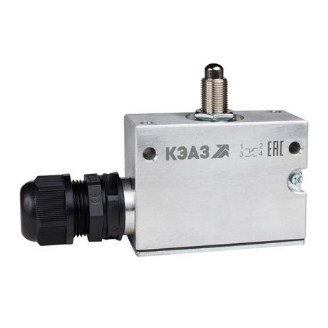 Микропереключатель МП-1313м/03 (толкатель шарик крепление комбинированное) | 347483 КЭАЗ