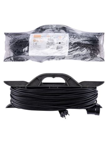 Вт б/з 40м штепс гнездо | SQ1307-0309 TDM Удлинитель-шнур на рамке силовой народный ПВС 2200