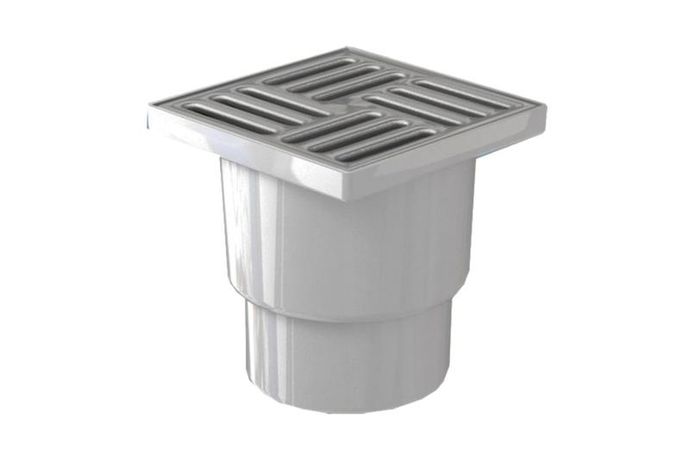 Трап вертикальный нерегулируемый решетка нерж. сталь ВК ПП 150/150х110 АНИ TA1212 сер. RTP 11390