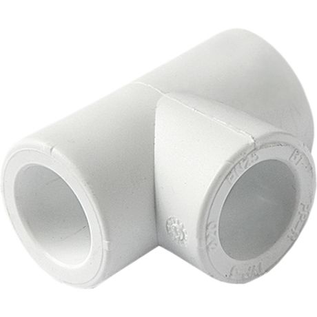 Тройник 50 мм полипропиленовый PPR белый - PA14016P PRO AQUA