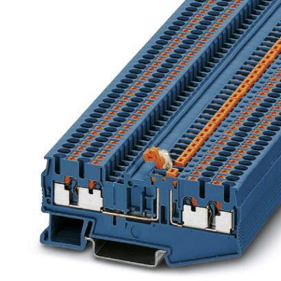 Клемма с ножевыми размыкателями PT 2.5-QUATTRO-MT BU Phoenix Contact 3211676