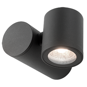 Светильник садово-парковый Sonata настенный архитектурный, 1xGU10, 142x155x70mm, 170-240V / 50Hz, Max.35W, IP54 | GD151 Gauss