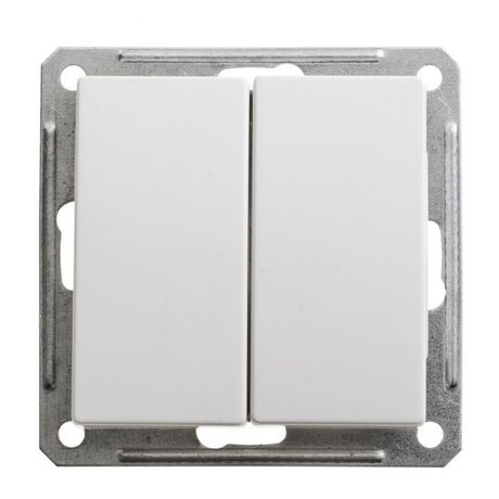 Выключатель 2-кл. СП W59 16А IP20 механизм бел. SchE VS516-252-1-86 Schneider Electric