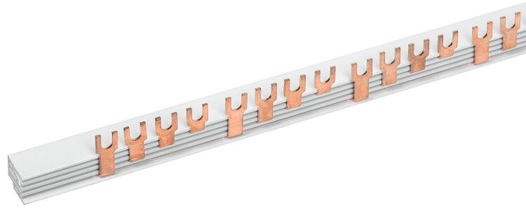 Шина соединительная типа FORK (вилка) 4Р 63А (дл.1 м) | YNS11-4-063 IEK