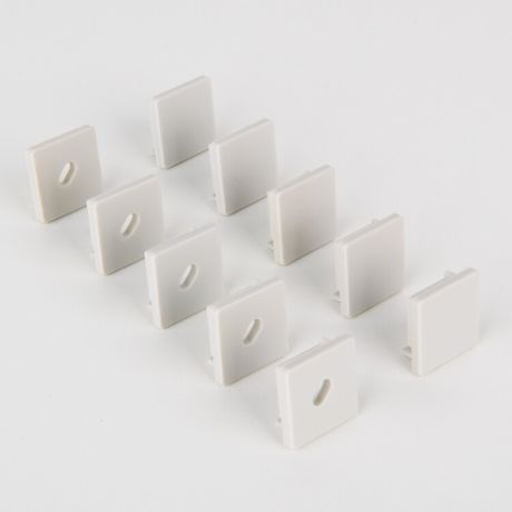 Заглушки для квадратного углового алюм профиля LED ленты (10mm) (компл 5 пар) | a042705 Elektrostandard ZLL-2-ALP009