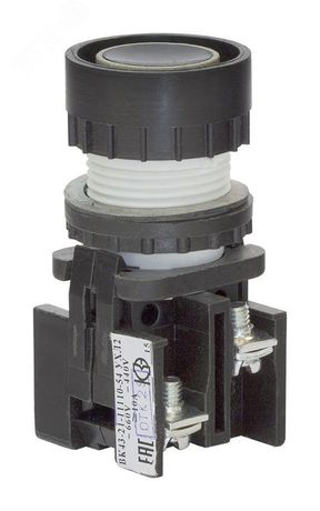 Выключатель кнопочный ВК 43-21-11130-54 УХЛ2 черн. Кашин 180111300ВЧ000000000 КашинЗЭА
