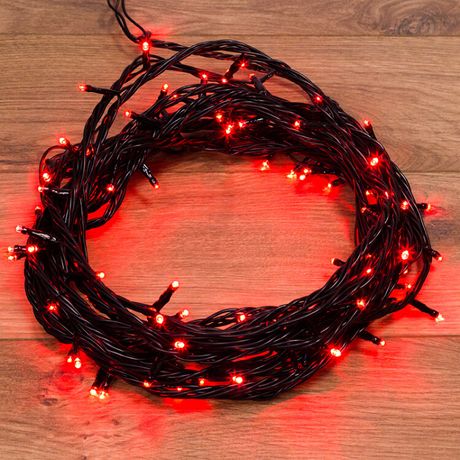 Гирлянда профессиональная Твинкл Лайт 10м 100LED красный - 303-132 NEON-NIGHT